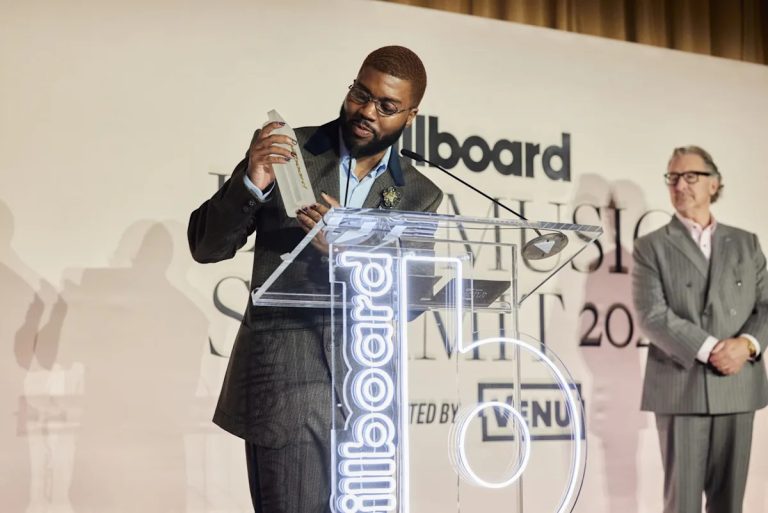 Billboard’s Live Music Summit Honors Khalid with VENU’s Disruptor Award