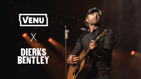 Dierks Bentley Becomes Shareholder in VENU, Backing Its Artist-Inspired, Fan-Owned Approach to Live Entertainment