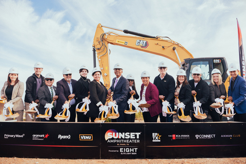 VENU Celebrates Groundbreaking of the 12,500-capacity Sunset Amphitheater at El Paso, Marking a New Era for Live Entertainment in West Texas