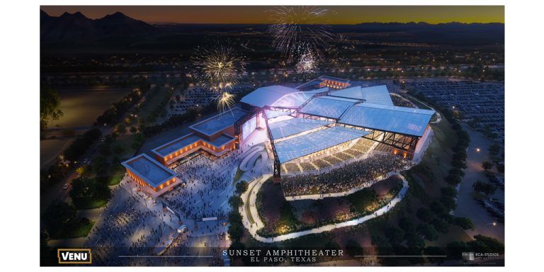 El Paso City Council Approves Significant Public-Private Partnership with Venu to Develop $80,000,000, Ultra-Lux Outdoor Music Venue in El Paso, TX