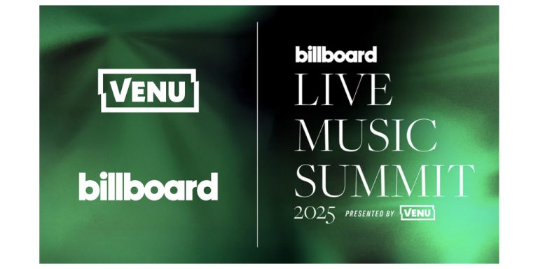 VENU Joins Forces with Billboard to Launch the Inaugural “Disruptor Award,” Debuting at Billboard’s Live Music Summit in Los Angeles on November 3, 2025