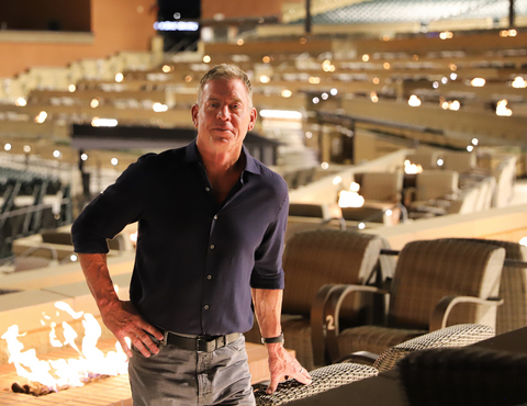 NFL Hall of Famer Troy Aikman Visits VENU’s Award-Winning Ford Amphitheater